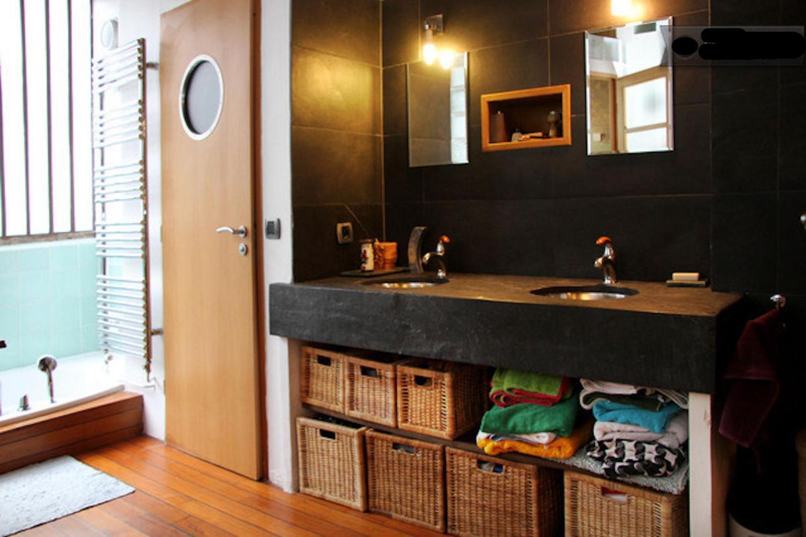 Appartamento Loft Character With A View Of Court Parigi Esterno foto