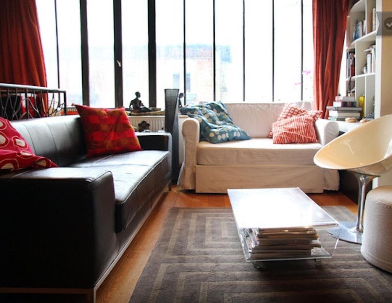 Appartamento Loft Character With A View Of Court Parigi Esterno foto